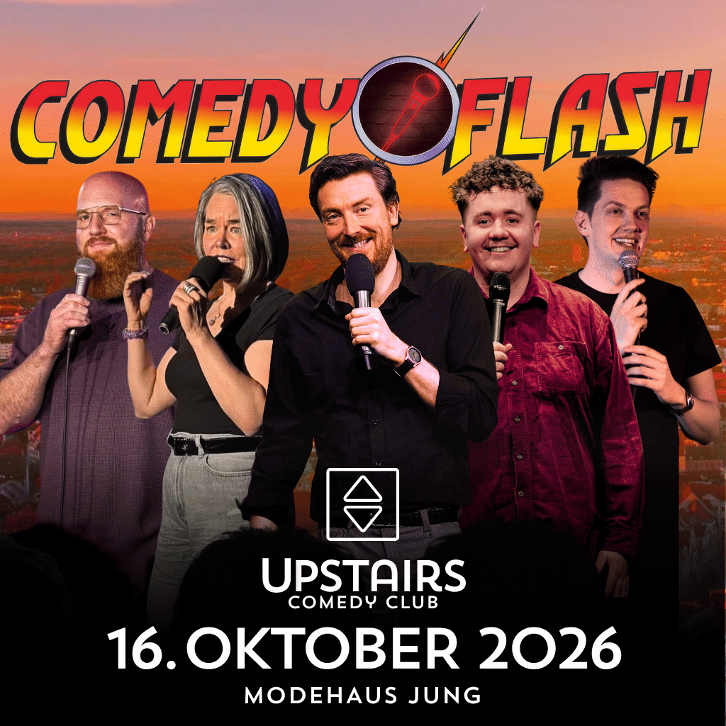 Comedy Flash Show Augsburg 16 Okotober 2026