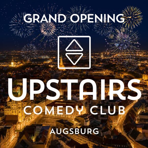 Grand Opening Upstairs Comedy Club Night Sky Fireworks