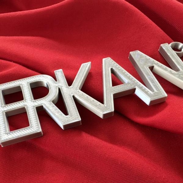Original Fake ERKAN Kette exklusiv mit Glitzer