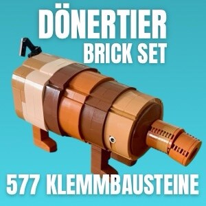 Dönertier Brick Bausatz